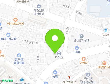 대구광역시 북구 신암로 111 (대현동) 지도