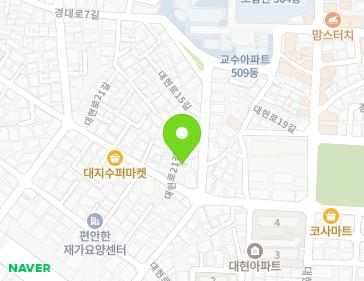 대구광역시 북구 대현로15길 19 (대현동) 지도
