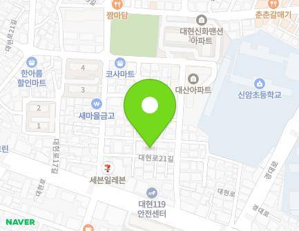 대구광역시 북구 대현로21길 9-5 (대현동, 대동빌라) 지도