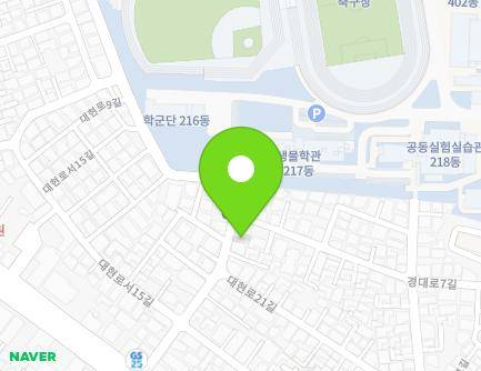 대구광역시 북구 대현로9길 16 (대현동, 에이플러스) 지도