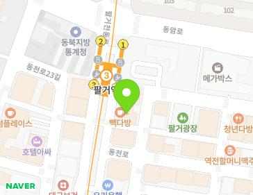 대구광역시 북구 팔거천동로 222 (동천동, 동천메디빌빌딩) 지도