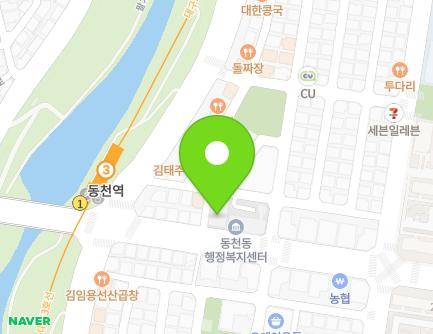 대구광역시 북구 대천로 77 (동천동, 행복북구통합가족센터) 지도