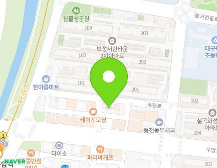 대구광역시 북구 동천로 5-13 (동천동) 지도