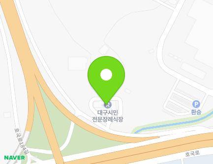 대구광역시 북구 호국로 898 (동호동) 지도