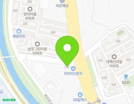 대구광역시 북구 칠곡중앙대로 41 (매천동) 지도