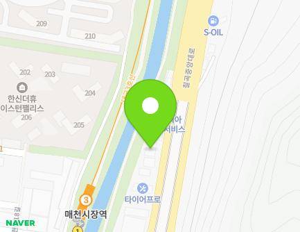대구광역시 북구 칠곡중앙대로 99 (매천동) 지도