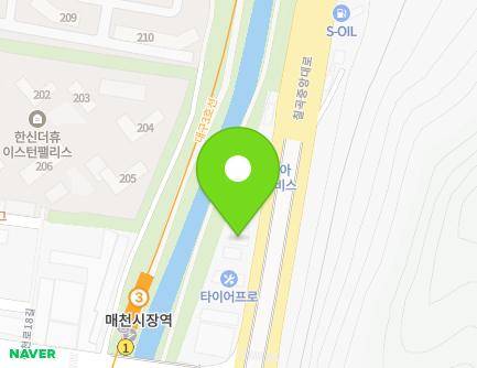 대구광역시 북구 칠곡중앙대로 97-1 (매천동) 지도