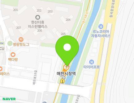 대구광역시 북구 매천로18길 39 (매천동, 매천시장역) 지도