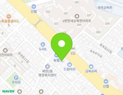 대구광역시 북구 동북로 264 (복현동) 지도
