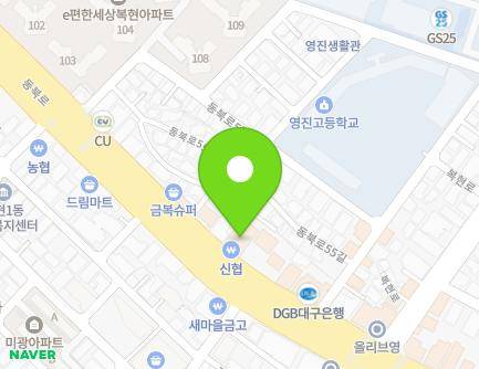 대구광역시 북구 동북로 279 (복현동, 세림빌딩) 지도