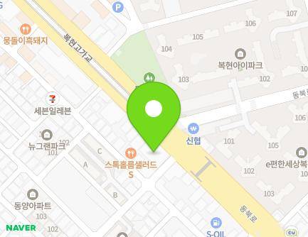 대구광역시 북구 동북로 244 (복현동) 지도