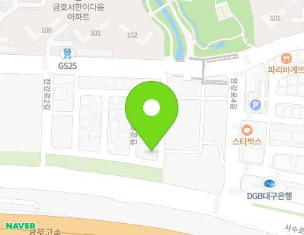 대구광역시 북구 한강로2길 27 (사수동) 지도