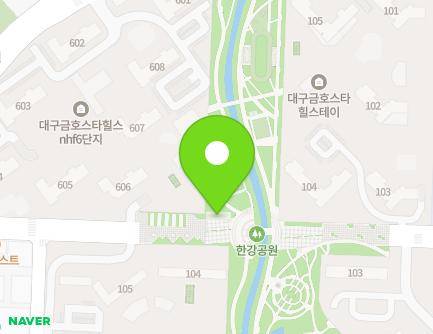 대구광역시 북구 내곡로 38-19 (사수동, 한강근린공원(공중화장실)) 지도