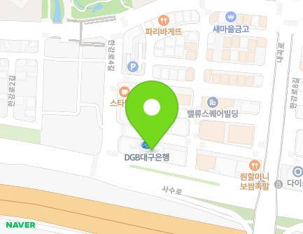 대구광역시 북구 한강로4길 13-1 (사수동) 지도