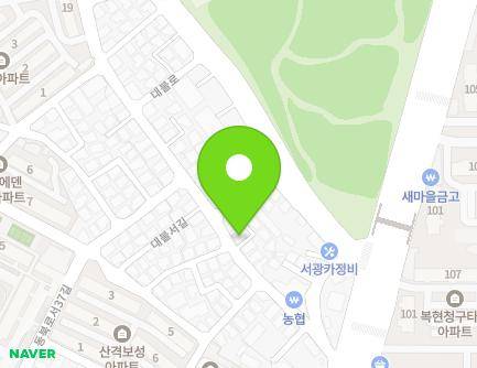 대구광역시 북구 대불서길 16 (산격동) 지도