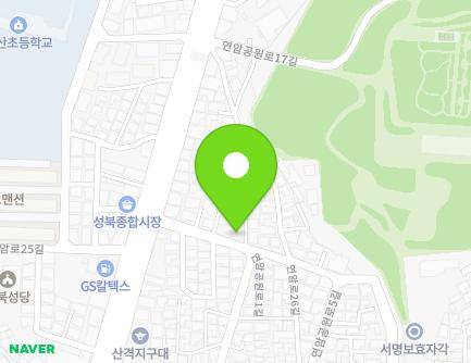 대구광역시 북구 연암로26길 7 (산격동) 지도