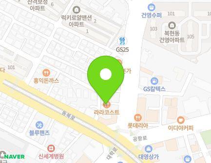 대구광역시 북구 검단로 5 (산격동) 지도