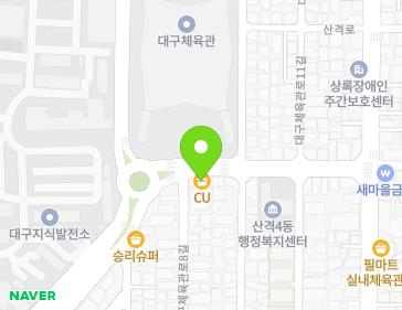 대구광역시 북구 대구체육관로 40 (산격동) 지도
