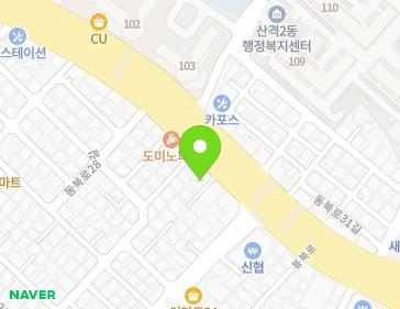 대구광역시 북구 동북로 144 (산격동) 지도