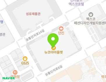 대구광역시 북구 유통단지로14길 22 (산격동, 일반의류관) 지도