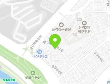 대구광역시 북구 대구체육관로2길 12 (산격동, 황제빌라) 지도