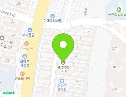 대구광역시 북구 구암로15길 38 (읍내동, 목련아파트) 지도