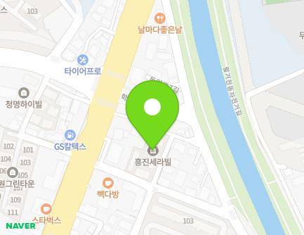 대구광역시 북구 칠곡중앙대로128길 7-9 (읍내동, 흥진세라빌-103) 지도