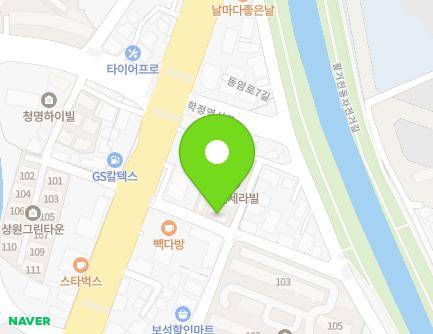 대구광역시 북구 칠곡중앙대로128길 7-3 (읍내동, 흥진세라빌) 지도