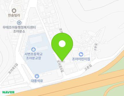 대구광역시 북구 조야로8길 19 (조야동) 지도