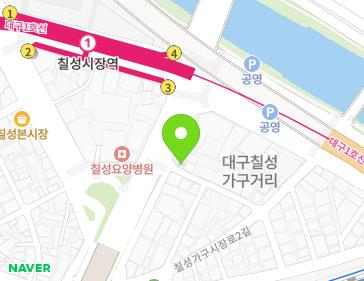 대구광역시 북구 칠성가구시장로2길 14-42 (칠성동1가) 지도