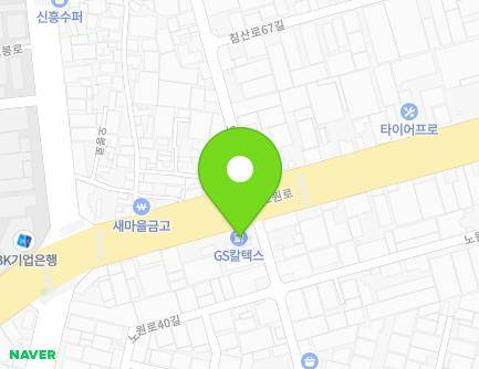 대구광역시 북구 노원로 190 (침산동) 지도