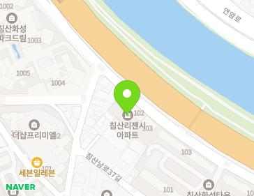 대구광역시 북구 중앙대로123길 43 (침산동, 침산리젠시아파트) 지도