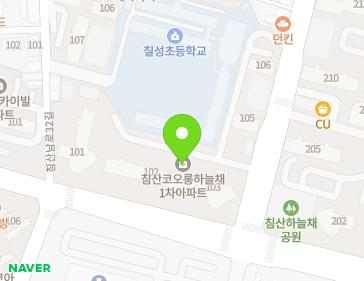 대구광역시 북구 침산로22길 31 (침산동, 침산동코오롱하늘채아파트) 지도