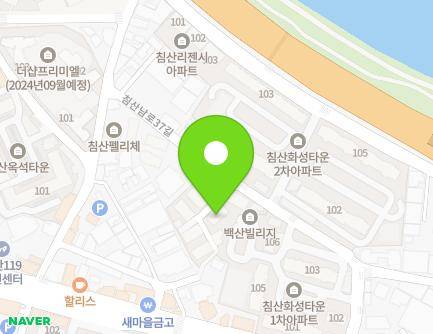 대구광역시 북구 침산남로37길 23-1 (침산동, 백산빌리지) 지도