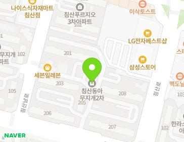 대구광역시 북구 침산로21길 10 (침산동, 대한동아침산2차무지개아파트) 지도