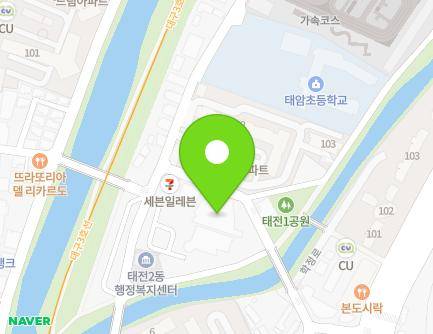 대구광역시 북구 칠곡중앙대로52길 38 (태전동, 대구부광교회) 지도