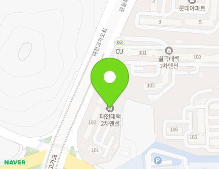 대구광역시 북구 관음로 18 (태전동, 태전대백맨션) 지도