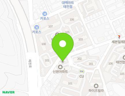 대구광역시 북구 칠곡중앙대로53길 35 (태전동, 태전동신원아파트) 지도