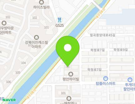 대구광역시 북구 학정로1길 30 (태전동, 평안하이빌) 지도