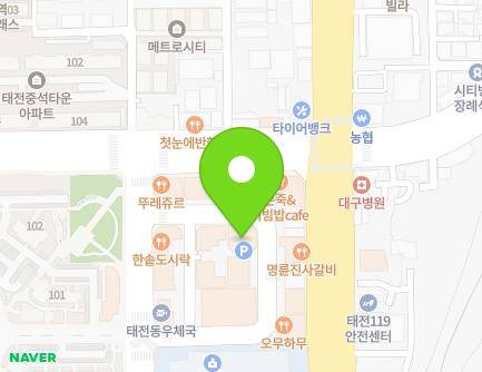 대구광역시 북구 매전로 72-17 (태전동) 지도