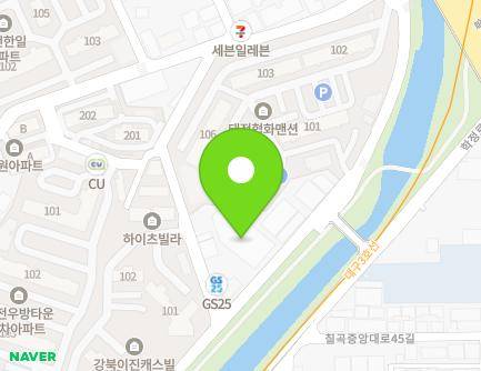 대구광역시 북구 칠곡중앙대로51길 32 (태전동) 지도