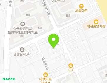 대구광역시 북구 칠곡중앙대로북53길 25-6 (태전동) 지도