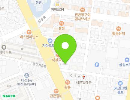 대구광역시 북구 태전로 42 (태전동) 지도