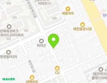 대구광역시 북구 칠곡중앙대로북53길 26 (태전동) 지도