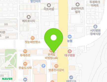 대구광역시 북구 학정로 50 (태전동) 지도