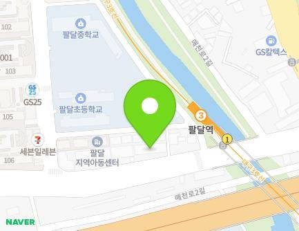 대구광역시 북구 매천로2길 35 (팔달동) 지도