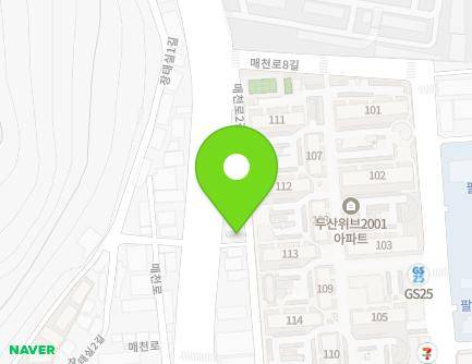 대구광역시 북구 매천로 16 (팔달동) 지도