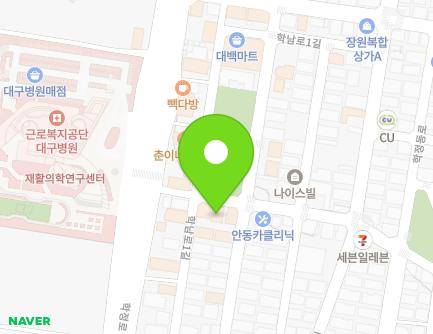 대구광역시 북구 학정동로13길 17 (학정동) 지도