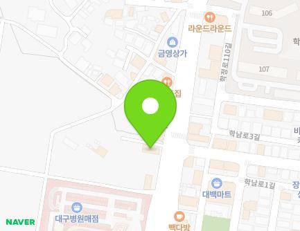 대구광역시 북구 학정로 529 (학정동) 지도