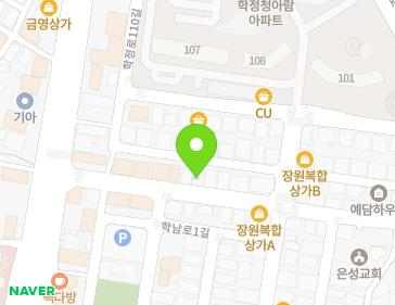 대구광역시 북구 학정로106길 11-1 (학정동) 지도